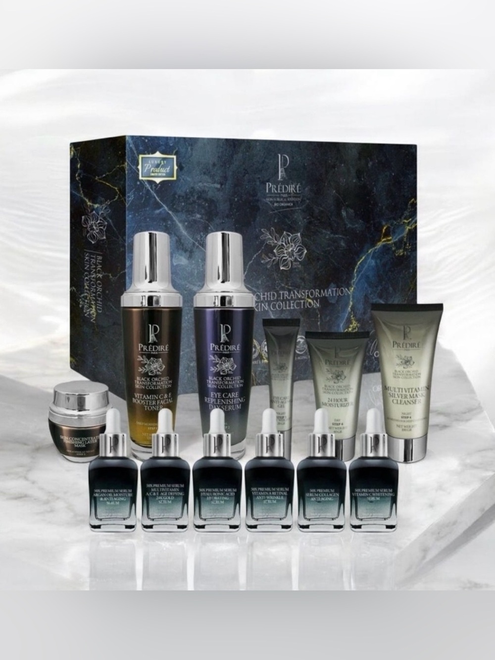 🔥 Deluxe 11-Piece Skincare Collection – New Hydration, Serums, Masks & Eye Care